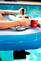 Flotteur de piscine gonflable sur mesure en gros, hamac aquatique pour piscine ou lac, jouet pour adultes et enfants