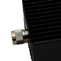 Atténuateur fixe 100W, type N, mâle vers femelle, DC-6GHz, 50 Ohm, plaqué noir, montage sur tablette pour test RF
