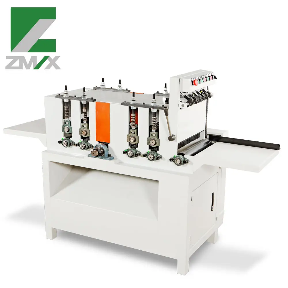 Zmax Carpintería automática Corte Múltiples Tablones de rasgado Sierra Máquina cortadora de madera
