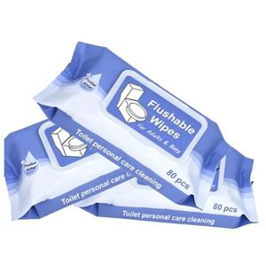 Toallitas Húmedas Desechables para Inodoro, para Adultos y Bebés, a Base de Plantas, para Hombres y Mujeres, Sin Blanquear, Venta al por Mayor del Fabricante - Product Image 3