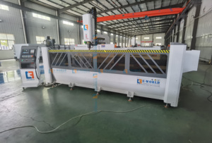 Độ chính xác cao nhôm hồ sơ làm việc máy móc <span class=keywords><strong>CNC</strong></span> khoan và máy phay để chế biến cửa sổ nhôm PVC - Product Image 2