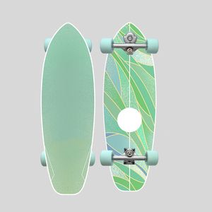 Oferta Especial: Patineta <span class=keywords><strong>Surf</strong></span> <span class=keywords><strong>Skate</strong></span> con Excelente Control y Estabilidad, Fabricada con Aleación de Aluminio S5, Ruedas Ultra Silenciosas y Resistentes al Desgaste - Product Image 3