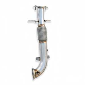 Collecteur d'échappement sport pour Volvo S90 / <span class=keywords><strong>V90</strong></span> 2.0T (T4/T5) 2017-2022 SS304, tuyau d'échappement de performance automobile, amélioration de la puissance - Product Image 1