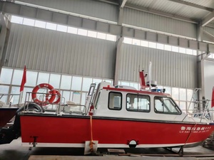Fabrication soudée de bateau d'<span class=keywords><strong>ambulance</strong></span> de cabine en aluminium 8.76 de luxe de 5083 m pour la patrouille avec le moteur hors-bord - Product Image 6