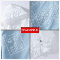 Veste d'été à capuche ultra-fine et respirante pour homme, anti-UV, protection solaire, vêtement d'extérieur, manteau de protection cutanée, vente en gros sur mesure