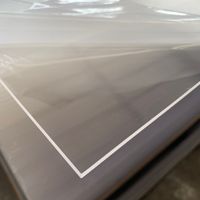 ALANDS Feuille Acrylique Transparente 2mm 3mm 4mm Panneau Perspex Acrilico Feuille Acrylique Transparente 1220x2440mm