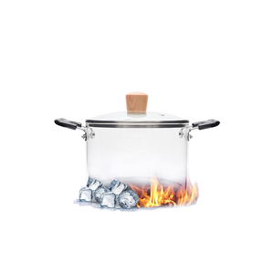 Casserole transparente épaississante de grande taille, <span class=keywords><strong>pot</strong></span> de cuisson en verre borosilicate résistant à la chaleur, Offre Spéciale - Product Image 4