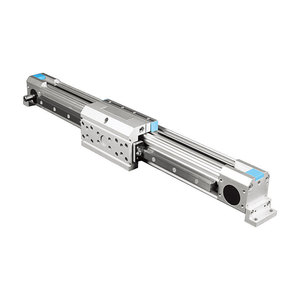 FEBT63-LG1 Cylindre à glissière à courroie synchrone standard européen, type renforcé à rail haut, corps en aluminium, course de 5000 mm - Product Image 2