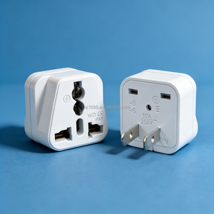 Adaptador de Viaje Universal para UE, EE. UU., <span class=keywords><strong>Australia</strong></span>, Fiyi, <span class=keywords><strong>Argentina</strong></span>, Emiratos Árabes Unidos, Brasil, Enchufe y Tomacorriente Eléctricos - Product Image 4