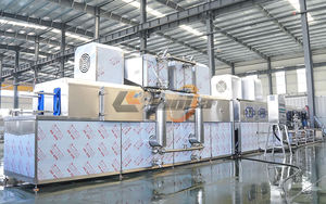 Laveuse-sécheuse à haute pression à double voie pour caisses de transport de volailles et plateaux à pain - Product Image 3