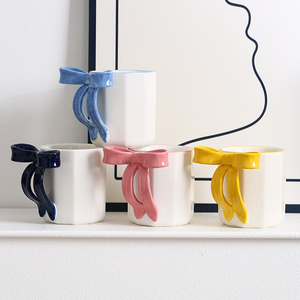 แก้วเซรามิกพอร์ซเลนคุณภาพสูงสไตล์การ์ตูน ใช้กับเครื่องล้างจานและไมโครเวฟได้ ปลอดภัยสำหรับอาหาร ใช้ได้ทั้งร้อน/เย็น รับผลิตแบบ OEM เหมาะสำหรับเป็นของขวัญทางธุรกิจ - Product Image 1