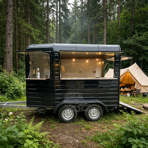 Chariot à café innovant avec cuisine complète pour les snacks de rue et les food trucks éphémères - Product Image 4