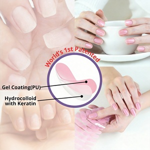 แผ่นเจลติดเล็บ BEST SEOUL BEAUTY ปลอดสารพิษ กึ่งสำเร็จรูป เคลือบด้วยเคราติน แบบสองชั้น สำหรับร้านทำเล็บและ DIY - Product Image 1