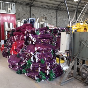 Sac en filet tubulaire en polypropylène tissé GRS en plastique PE, fabrication directe d'usine CE, petit sac en filet Leno, capacité de 50 kg, oignon, fruit, riz PP - Product Image 6