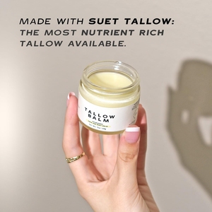 บาล์มน้ำผึ้งดิบวานิลลาแทลโลว์ครีมบำรุงผิวลดรอยแดงระคายเคืองให้ความชุ่มชื้นแก่ผิวด้วยหญ้า - Product Image 2