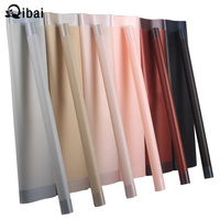 Qibai Pommel jupe Jelly film fleur papier d'emballage Floral imperméable bouquet papier d'emballage