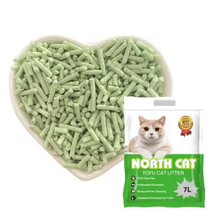 סין מפעל OEM טופו חתול המלטת חול מהיר התקבצות קל flushable בתפזורת ספקים מכירה חתול המלטת טופו