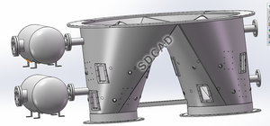 Silo de Cemento de 1500T con Sistema de Descarga Doble para el Manejo de Materiales en Plantas de Cemento - Product Image 5