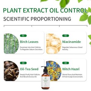 <span class=keywords><strong>Shampoing</strong></span> Marque Blanche Nettoyant en Profondeur Clarifiant Équilibrant Purifiant <span class=keywords><strong>Détoxifiant</strong></span> Volumisant Léger et Aérien pour Plus de Volume et le Contrôle du Sébum - Product Image 4