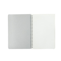 Pp Transparent Couverture Sangle Grille Livre Bobine Spirale Reliure Cahiers Épais A4 École Étudiant Exercice Doublé Imprimer Journaux En Plastique