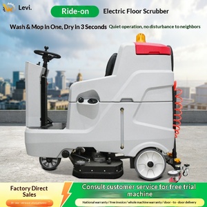 Washing Truck Floor Cleaning Machine Industrial Washing Machine <b>Small</b> Washing Machine Supermarket Sweeping Machine Workshop - Product Image 1