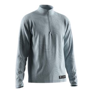 T-shirt OEM/ODM tendance et bio à sublimation pour toutes les saisons – Vente en gros de t-shirts à col roulé de compression à manches longues - Product Image 3