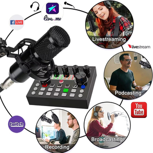 Carte son V8S en gros pour podcast, équipement pour microphone BM800, accessoires pour instruments de musique - Product Image 6