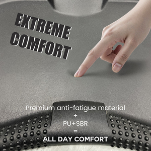 <span class=keywords><strong>Tapis</strong></span> de confort anti-fatigue de qualité supérieure pour poste de travail, <span class=keywords><strong>bureau</strong></span>, <span class=keywords><strong>marche</strong></span> <span class=keywords><strong>debout</strong></span> - Product Image 5