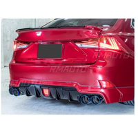 Car Rear Bumper Splitter Diffuser Lip Bumper Protector Bumper Protector Body Kit For Lexus IS300 2013-2017 Car Accessories