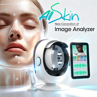 Analyseur de peau numérique domestique sans fil, connecté au téléphone, portable, détecteur de rides, d'acné et de pigmentation