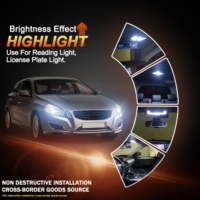Jiachi Highlight Décodage Accessoires De Voiture C5w Led Canbus Ampoule 12-24v 28mm 31mm 36mm 39mm 41mm 42mm Violet Festoon Lumières Lampes