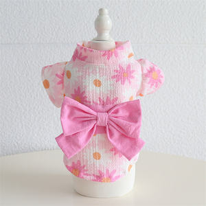 Cherry Blossom Estilo Tradicional Japonês Dog <span class=keywords><strong>Clothes</strong></span> <span class=keywords><strong>Pet</strong></span> Dog Apparels Dog <span class=keywords><strong>Pet</strong></span> <span class=keywords><strong>Clothes</strong></span> Quimono - Product Image 5