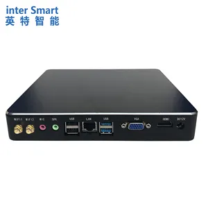 Barebone mini pc In-tel core I3-2330M dual core 2.1Ghz ordinateur de bureau X86 avec écran 12V DC VGA 1HD MI pour bureau d'affaires