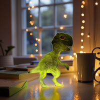 GL-CY24 Tableau de dessin Guangli DIY 3 couleurs avec interrupteur, lampe créative effaçable en acrylique 3D avec tableau d'écriture pour enfants