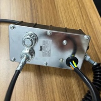 Ensemble complet de moteur d'accélérateur en acier allié DYN avec câble de traction et raccords en acier allié pour engins de construction