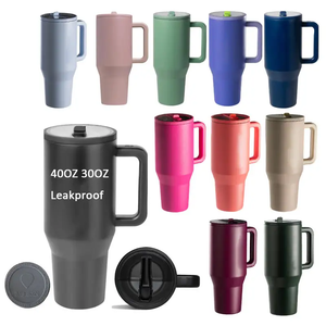 Nouvelle Tasse de Voyage Isotherme Simple Anti-Fuite de 40 oz avec Poignée et Couvercle à Paille, Logo <span class=keywords><strong>Personnalisé</strong></span>, Modèle 2026 - Product Image 6