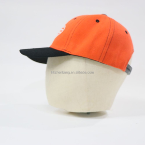 Casquette Snapback Personnalisée avec Logo Patriotique USA Orange et Noir, Réglable, en Coton, pour le Sport et les Activités de Plein Air - Product Image 5