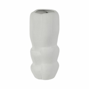Vaso Decorativo con Texture a Nido d'Ape, Vaso Moderno in Ceramica per Fiori, per Soggiorno, Camera da Letto, Ufficio, Arredamento Casa - Product Image 3