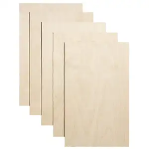 Tailai 3mm 1/8 x 12 x 20 Inch Premium Baltic Birch Plywood Perfect for Laser CNC Cutting and Wood Projects Commercial