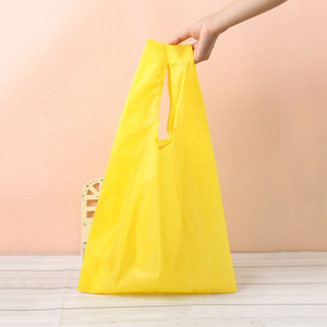 Bolsa de Compras Plegable Reciclada de Poliéster Impermeable Cuadrada de Nuevo Diseño Ecológico de Moda Coreana - Product Image 2