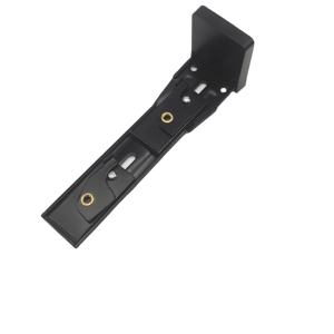 Soporte de pared de techo de riel de cortina, soporte de doble riel de 160mm, accesorios de hardware fijos de riel de cortina S Wave - Product Image 1