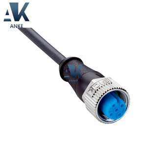 Accesorios Sick 2095618 YF2A15-050UB5XLEAX, Conectores y Cables, Cable de Sensor, Material TPU, Negro - Product Image 1