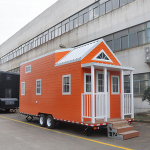 Khung như/NZS tiêu chuẩn Tiny nhà trên bánh xe hiện đại container nhà trên bánh xe ánh sáng thép <span class=keywords><strong>prefab</strong></span> nhà - Product Image 6