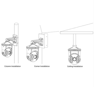 Caméra PTZ réseau CCTV avec zoom optique 37x <span class=keywords><strong>et</strong></span> IR intelligent, vision nocturne <span class=keywords><strong>et</strong></span> PoE pour la détection industrielle ou la sécurité - Product Image 3