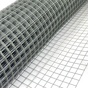 Galvanisation à chaud bon marché/treillis métallique soudé enduit de PVC utilisé dans les cages à oiseaux/lapin/petits chiens, rouleaux de treillis de clôture soudés - Product Image 2