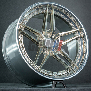 Jantes GPW personnalisées 19 20 21 pouces 5x112 5x120 haute performance or clair 2 pièces pour Ferrari 812 GTS 911 Turbo S <span class=keywords><strong>Audi</strong></span> <span class=keywords><strong>RS</strong></span> <span class=keywords><strong>E</strong></span>-<span class=keywords><strong>tron</strong></span> GT - Product Image 2