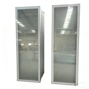 Vitrina Comercial con Puerta de Vidrio, Gran Capacidad, Exhibición Transparente para Conservación de Alimentos Frescos, Bebidas y Productos Lácteos - Product Image 1