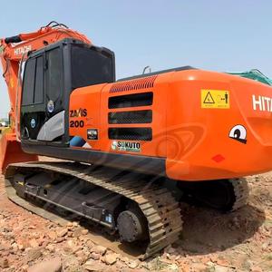 EXCAVATRICE HITACHI ZAX200 D'ORIGINE IMPORTÉE 99% NEUVE 20 TONNES EXCAVATRICE D'OCCASION HAUTE QUALITÉ ET PRIX BAS - Product Image 4
