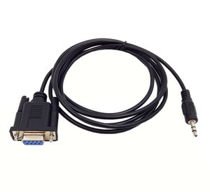สายเคเบิลแบบมีชีลด์ OEM/ODM D-sub DB9 ต่อปลั๊กเสียงสเตอริโอ 3.5 มม. 3 ขั้ว RS232 สำหรับการเขียนโปรแกรม PLC  รับผลิตตามสั่ง - Product Image 4