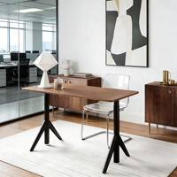 Cadre de bureau réglable en hauteur, moderne et luxueux, ergonomique, avec moteur, pour ordinateur, bureau, usage domestique, en fer, 80 kg